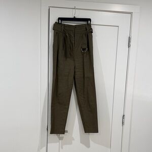 A.L.C. Men's Khaki Chinos with Belt